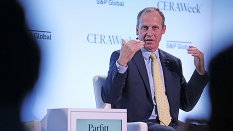 Colin Parfitt, Chevron’s president of Midstream, on a CERAWeek 2024 panel